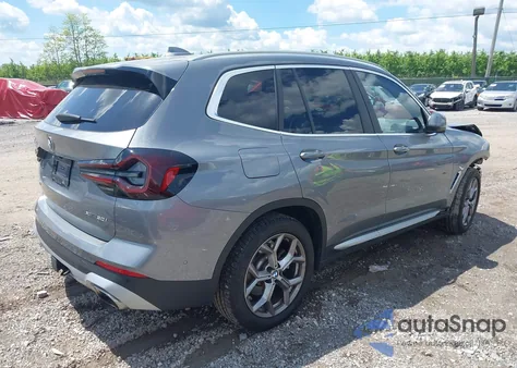 2024 BMW X3 xDrive30I from USA, damaged, VIN WBX57DP08RN311550